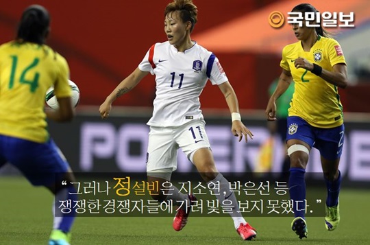 [5컷뉴스] 女축구 조연에서 주연으로 반짝… 정설빈 스타덤  