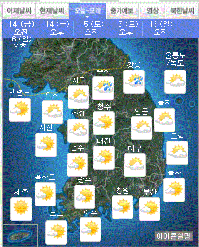 전국 30도 이상 무더위…일부 낮 '소나기'  