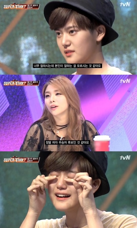 ‘슈퍼스타K7’ 톰보이 김민서 합격에 “여자 우승자 후보다”  