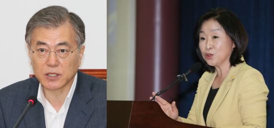 문재인·심상정, 독일식 권역별 비례제 도입 공감  