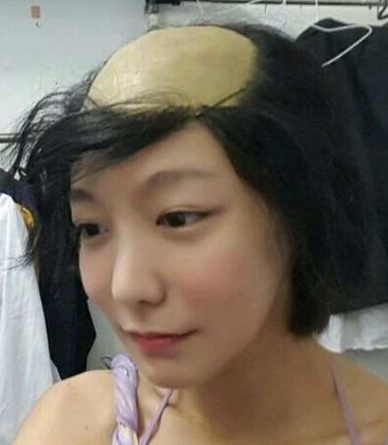 “하아…인생이란” 진짜사나이 신소율 대머리 가발 쓰고 허탈한 표정  