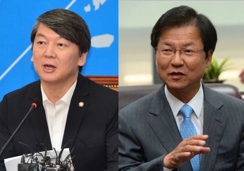 안철수 천정배 전격회동  