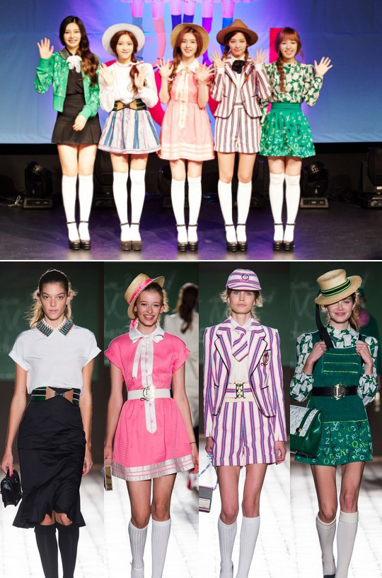 레드벨벳 쇼케 의상 해외브랜드 표절? “구입한 옷이다” 기사의 사진
