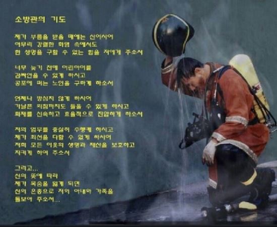 “아! 안타까운 현실” 자살 소방관, 순직 소방관보다 많아  