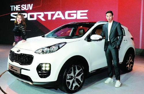 [포토] 기아車, 신형 스포티지 공개  