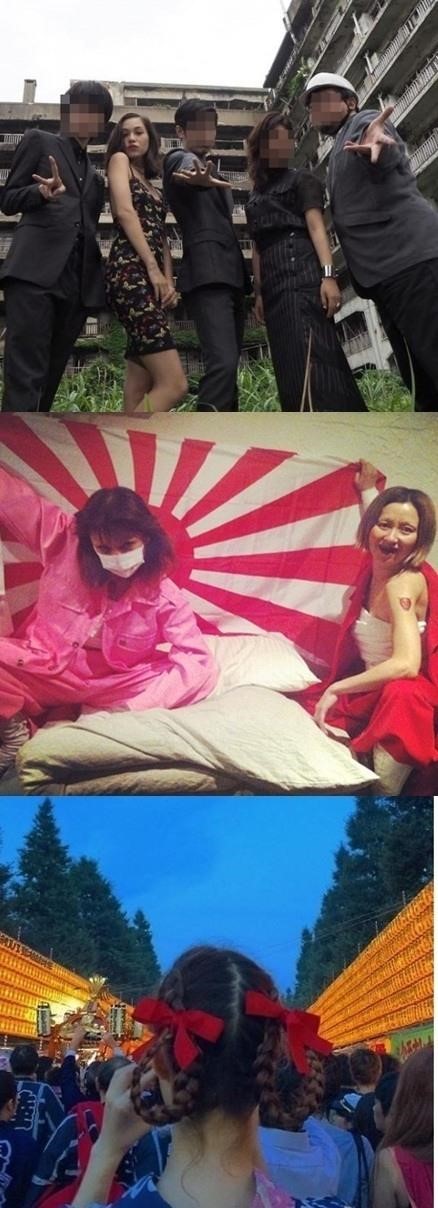 신사 참배·하시마섬 방문은 뭐야?…키코 “반은 한국인” 발언 뭇매  