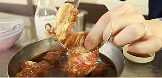 “국민 73.0%, 접착 갈비 판매 법으로 금지해야 한다”  