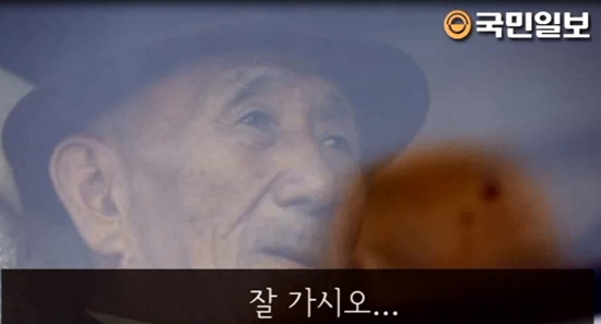 [영상]여보, 잘가시오, 기다리지 마시오…짧은 만남 긴 이별  