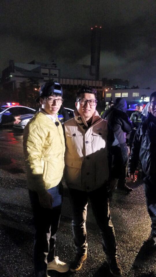 “유재석하고만 찍었네!” 부산경찰 무한도전 멤버들과 기념사진 공개  