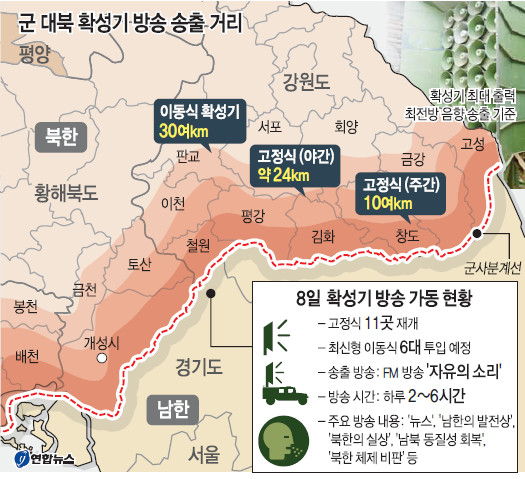 [北 4차 핵실험 후폭풍] 이애란의 ‘백세인생’ 북녘으로∼ 걸그룹 최신 가요 틀고 뉴스 전해  