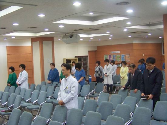 포항선린병원 직원들, 