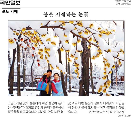[포토]3월의 포토 카페  