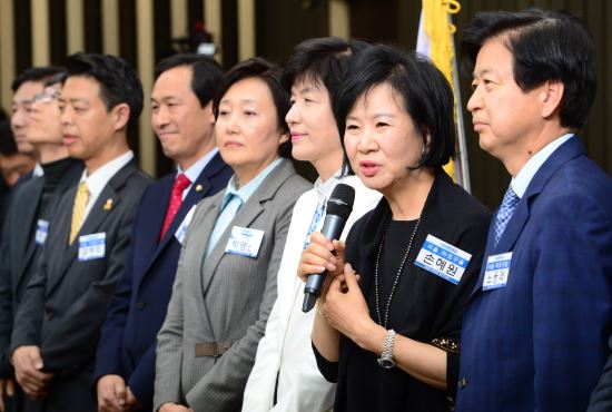 더민주 손혜원, 김종인이 문재인 비판하면 ‘안돼’ 정청래가 김종인 비판하면 “뭐라 할 수 없어”  