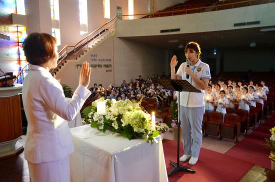 한일장신대 간호학과, 제1회 나이팅게일 선서식 개최  