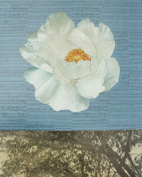 꽃과 나무와 악보의 화음(畵音) 들려주는 김경자 화백 청작화랑 개인전 ‘자연율’  