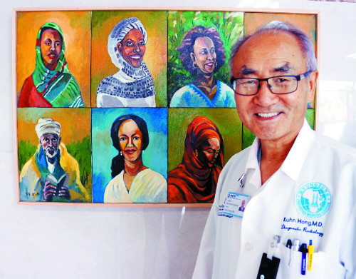 그림으로 선교하는 아프리카 명성기독병원 홍건 박사 “나의 사랑 에티오피아, 그림에 담았어요” 기사의 사진