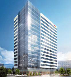 SKǼ  SK V1 tower, 뱳   ġ  