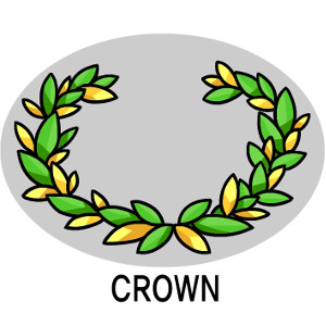 [  ̺] (crown)  