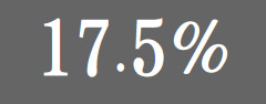 17.5%  Ӵ  ũ   ǻ   