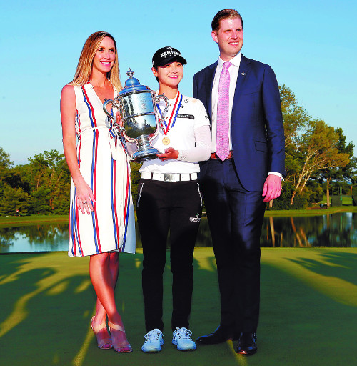 ̱ ϡ Ʈ տ US Ÿ١ ۷Ű ڼ LPGA ù   