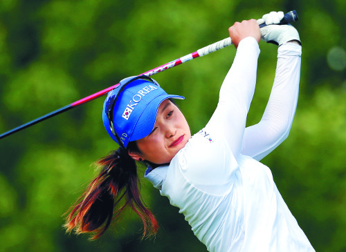 ̱ ϡ Ʈ տ US Ÿ١ ۷Ű ڼ LPGA ù   