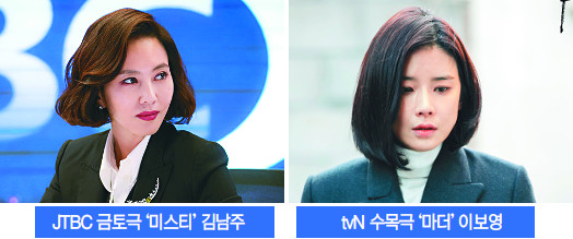“이것이 관록”… 김남주·이보영, 안방극장 시선 독점  