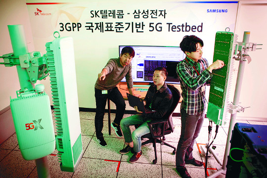 SKڷ, 5G ȭ ܰ ԡ Ｚ  ۼ    