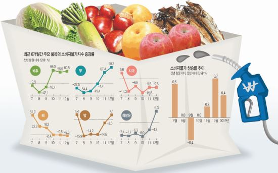 체감 안되는 ‘역대급 저물가’… 따로 노는 생필품 물가 때문-국민일보