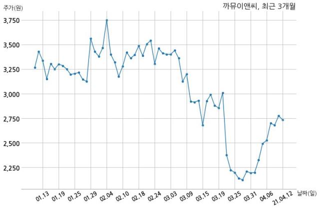 까뮤이앤씨 서진수와 217억원 계약체결-국민일보